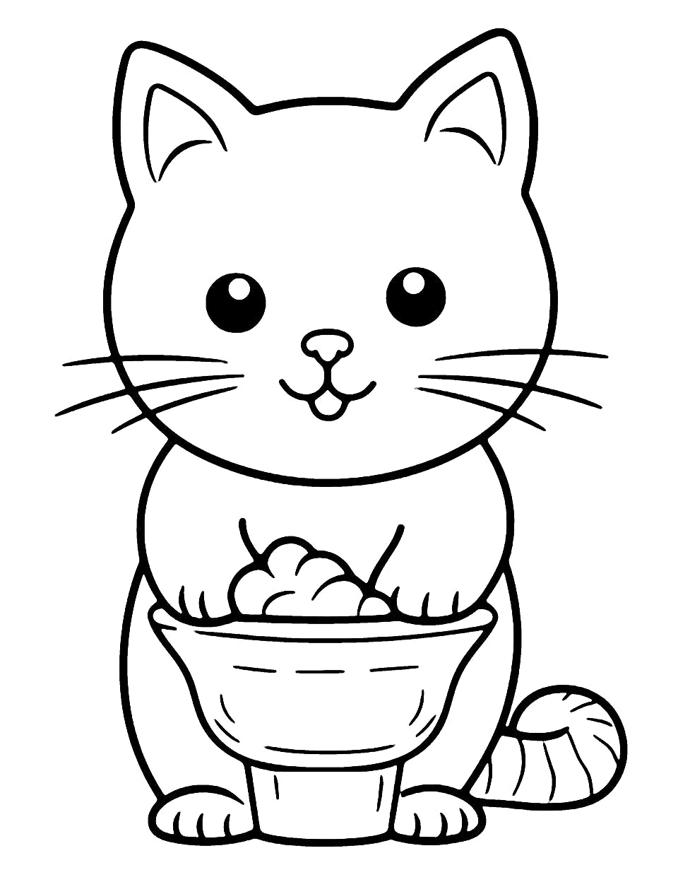 Explore the Magical World of Cat Coloring Pages